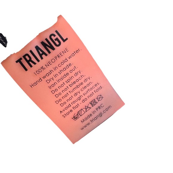 Triangl Delilah Bikini Womens Swimsuit Swim Top Bottom Bag Revolve Small - Picture 6 of 13